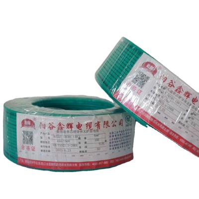 China Construction 1.5mm 2.5mm 4mm 6mm PVC Single Core 10mm Copper House Wiring Electrical Cable And Wire Price Building Wire for sale