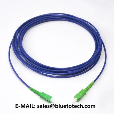 China Armored Fiber Optic Patch Cord SC/APC To SC/APC 3mm Fiber Optic Armored Patch Cable 3.0mm SC/APC To SC/APC Simplex for sale