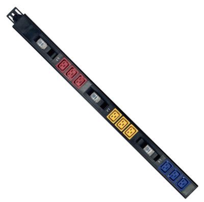 China 3phase 415V 32A 9port C19 mining PDU for sale