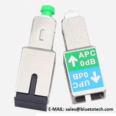 China SC/UPC Male to SC/APC Female Fiber Optic Adapter Single Mode SC/APC Female To SC/UPC Male Fiber Optic Coupler for sale