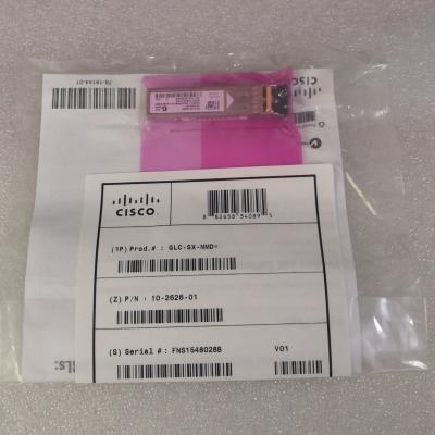 China Cisco GLC-SX-MMD Cisco Transceiver Module Original Cisco Brand New 1.25G SR SFP for sale