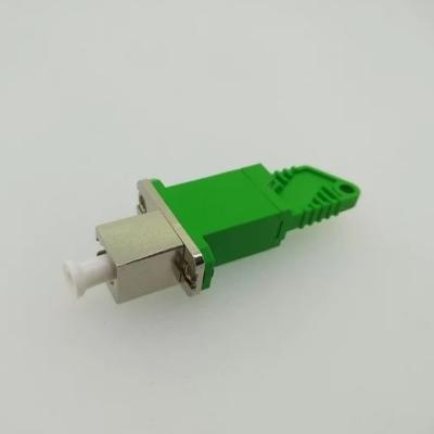 China Adaptadores híbridos E2000/APC para LC/APC Modelo único Simplex verde E2000/APC para LC/APC Adaptador híbrido de fibra óptica Simplex de modo único à venda