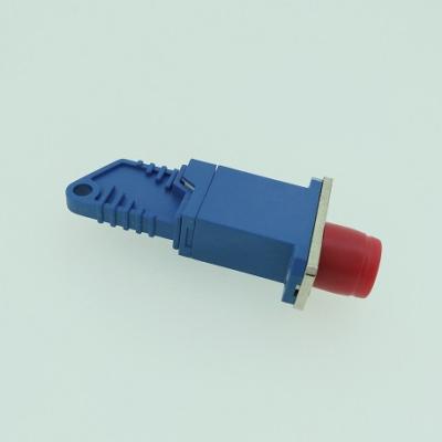 China Blue Color E2000/UPC To FC/UPC Fiber Optic Hybrid Adapters Simplex Single Model E2000 to FC Hybrid Adapter for sale