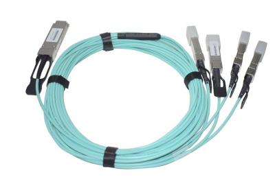 Chine Câble à fibres optiques actif du connecteur OM2 OM3 40G QSFP+ AOC de LC à vendre