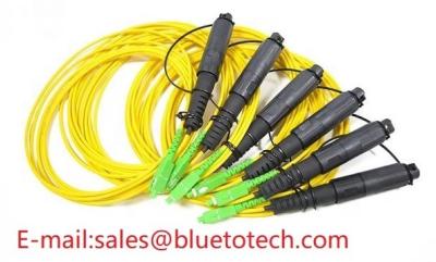 China FTTA Huawei Mini SC/APC Fiber Optic Patch Cord Waterproof Single mode Simplex Optical Jumper for sale