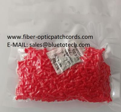 China Elastomer-Harz-Zwingen-Faser-Optikstaubkappe LC 1.25mm zu verkaufen