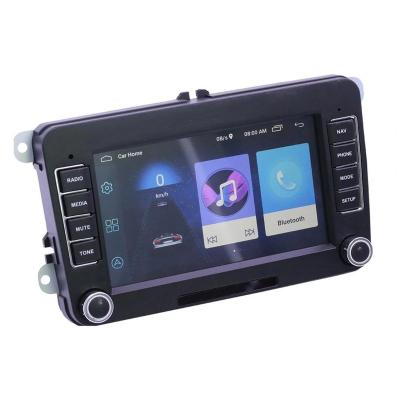 China 2din Android GPS Car Audio 10.1 for VW GPS WIFI 1+16G 7inch Universal Touch Screen Autoradio BT 4Core Full Reversing Image for sale