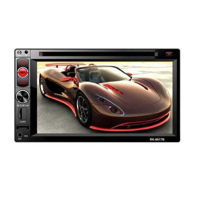 China White Card Call and Hot Selling BT Music RK-6617B High Performance 6.2 Inch Touch Screen Car Dvd Mp5 Car Player for sale