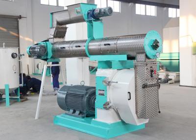 China 1-10 t/h CE Approved Ring Die Poultry Feed Pellet Mill Machine for sale