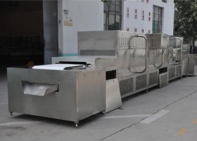 China Fast Microwave Continuous Tunnel Dryer Industrial Food Drying Machine for sale