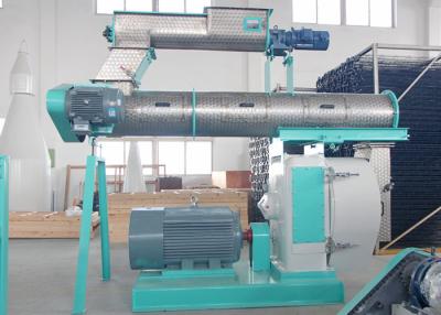 China Commercial Poultry Feed Pellet Machine Ring Die Type With Three Phase Motor for sale