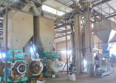 China 2-3T/H komplette industrielle Biomasse Straw Wood Pellet Production Line zu verkaufen