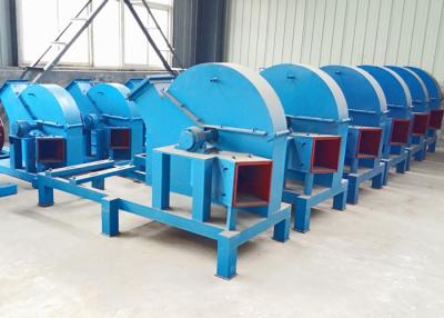 China Customized Bamboo Chipper Machine , Industrial Wood Shredder Simple Structure for sale