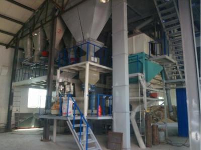 China 5-10T/H Feed Pellet Production Line For Poultry And Livestock Feed Making for sale