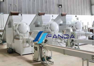 China 100-1000kg SUS Double Screw duplex Vacuum Plodder For Bath Soap Making Machines for sale