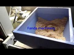 sawdust wood shaving wood block making machine