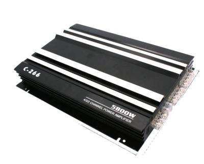 China 12V 24*26*5.2cm Car Power Amplifier Mono Channel Noise Digital Car Amplifier 5000W Car Audio Amplifier for sale