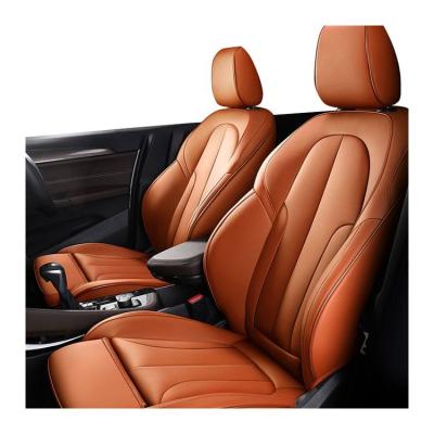 China Universal Car Seat Covers Eco-friendly High Waterproof Leather High Fashion PU Car Cushion for sale