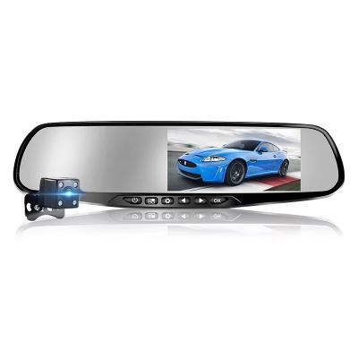 China HD 4.0 Dual Inch Full HD 1080P Rear View DVR Car Camera Mirror Camera Video Recording for sale