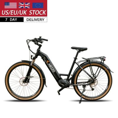 China Mid Drive City Fiber Electric Bike 500w 17.5ah Bafang M600 Carbon Tire E Bike High Quality Running Electric Bicycle Wholesale for sale