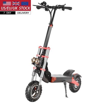 China OEM/ODM 1200w 11 Inch Foldable Front And Rear Dual Shock Absorption Double Beam Lights Off-road Wide Tires E-scooter 8-23 Oh Optional for sale