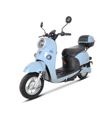 China Manufacturer Customized Eu Hot Sales 1200w 48v/60v20ah Scooty Classic Fast Electric Motorcycle 2022 For Adult V9 for sale