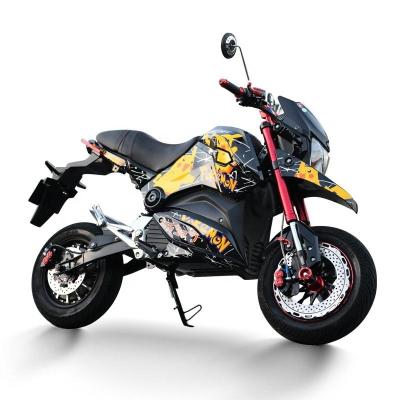 China Hot Sale Aluminum Alloy Electric Motorbike 3000w 100km/h 72v Long Range Motorcycle For Adult for sale