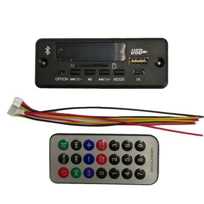 China Resume best bluetooth function JQ supplier of fm usb car mp3 player decoder module led for sale