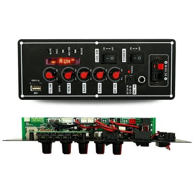 China Sound MP3 Bluetooth Power Amplifier Board Trolley Speaker Bluetooth Microphone Panel Module 7.4V 2x10W Battery 7.4V 2x10W for sale