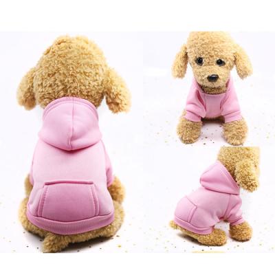 China Sustainable Ropa De Perro Designer Sweater Cotton Blank Luxury Simple Dog Hoodie Fleece Patterne Hoodie For Dog for sale