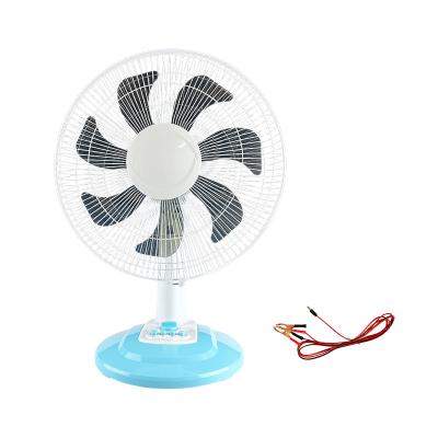 China High Wind 48v Fan 48v DC Table Fan 16 Inch Battery Solar Desktop Fan for sale