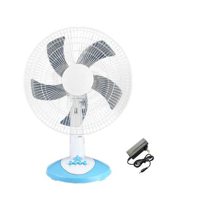 China High Quality Outdoor High Quality Rechargeable 5 PP Charging Table DC Fan High Wind 12V High Wind Fan Blades for sale