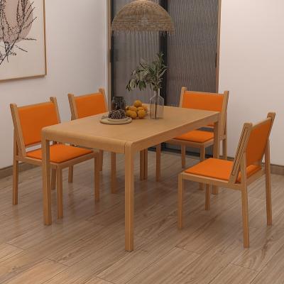 China Modern Luxury Dining Room Furniture Dining Table and Chair Set (Other) Adjustable Popular Design for sale