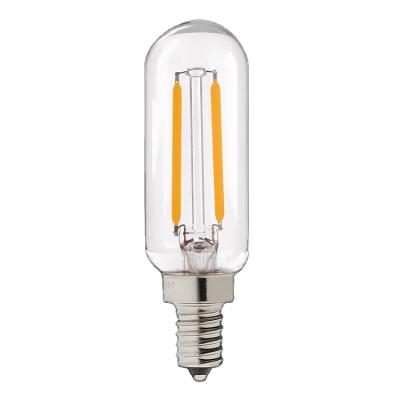 China CE Residential RoHS 2w E14 T25 LED Filament Fridge Light Bulb Light for sale