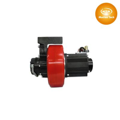 China 1:35.7 [MTM] 48v 1.5kw drive wheel AGV drip proof motor with controller as AGV (MIT) wheel bldc motor with electromagnetic brake for sale