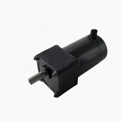 China 1:50 [MTM] drip-proof geared DC motor 24V 40 watt 60RPM brushless speed motor with drive made in Taiwan (MIT) for sale