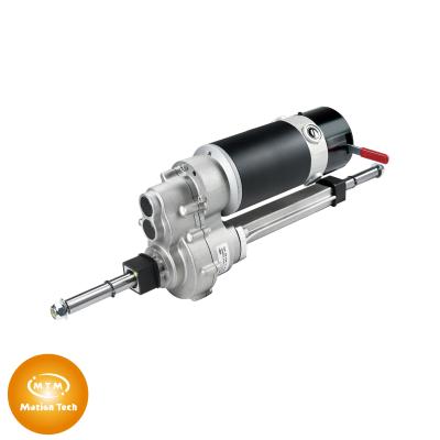 China 1:43.5 [MTM] Transaxle Brush Drip Proof DC Motor With Power Off Brake 24v 800 Watt 3300RPM Electric Motor for sale