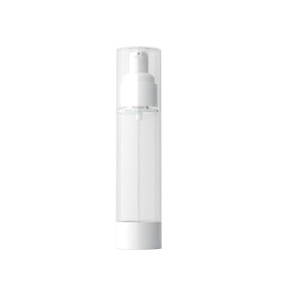 China No Leakage High End Mode AS Bottle Press Lotion Bottle Airless Sunscreen Spray Bottle for sale