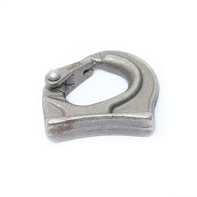 China Alloy Building Material Stores Steel Bucket Hoist Hook Weld on Excavator Bucket Hook for sale