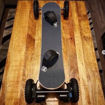 China Double Belt 11AH Motor Battery Adult Stock 3300W Electric Skateboard Off Road Accessories LongBoard for sale