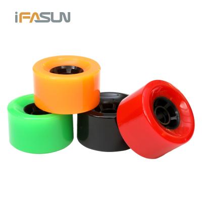 China PP+Aluminum+PU High Performance 90MM Hub PU Electric Skateboard Wheel for sale