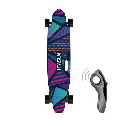 China 2000W Maple Dual Belt Drive Fastest Remote Control Electric Skateboard for sale