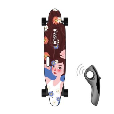 China Maple 2000W Max Speed ​​45 KMH 90MM PU Wheels Customization Deck 51 Degree Aluminum Truck Electric Skateboard for sale