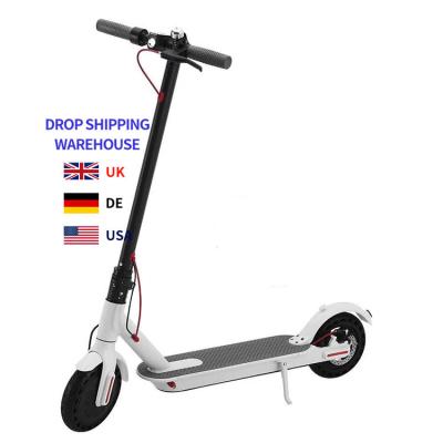 China Aovo 2022 8.5 inch e scooter newcomer EU warehouse 350W motor cheap unisex electric scooter adults M365 350w foldable for adults for sale