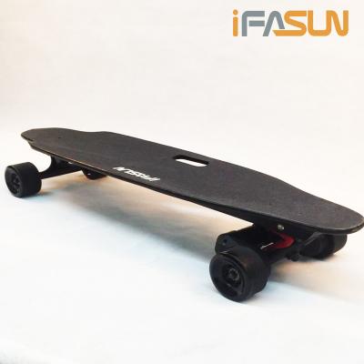 China Best Maple Good Quality Black Hole Motherboard Motorized Skate 22 Electric Skateboard for sale