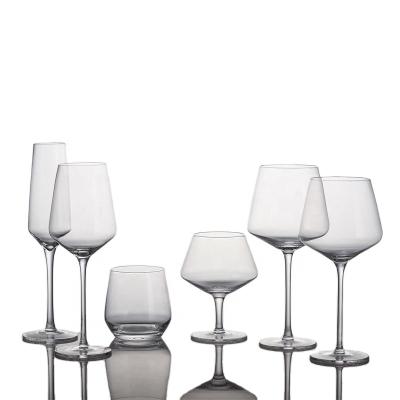 China Hot Selling New Classic/Postmodern Customer Design Sublimation Wine Glass Empty Set With High Quality for sale