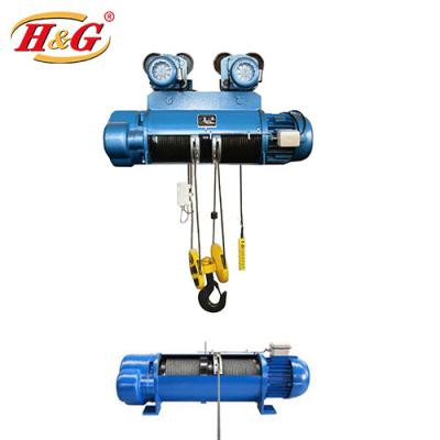 China Wholesale 1T 3T 5T ​​10T Wire Rope Lifting Equipment OEM Factory DM CD Type Electric Crane for sale