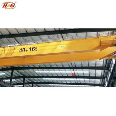 China Overhead-Bridge Crane For Warehouse, Factory, Constriction Bridge Crane Customized Factory Price Site for sale