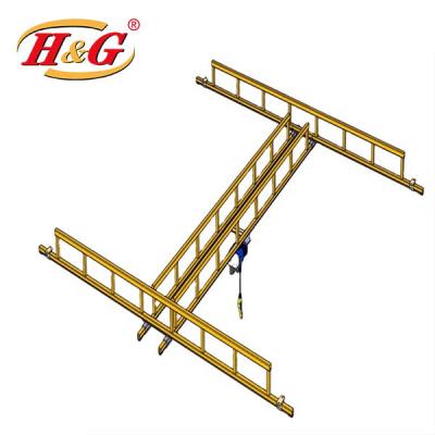 China Bridge Crane China crane price kbk suspension overhead crane 1ton for sale for sale