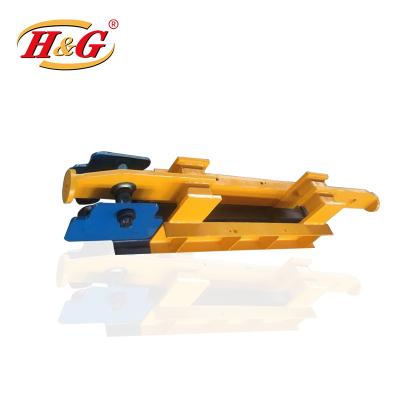 China Crane European Type 10T End Beam End Beam Crane End Motor Small Wheel Heavy Duty Block Beam Bridge for sale